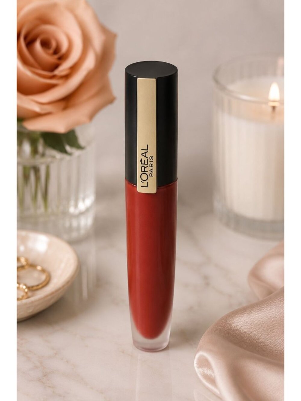 L'Oréal Paris Rouge Signature Matte Lip Stain 460 Armored 0.23 floz New Lipstick
